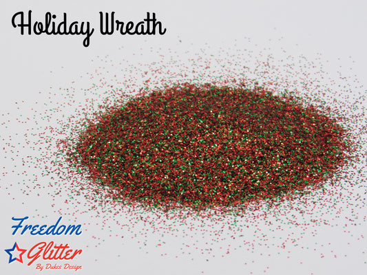 Holiday Wreath (Exclusive Mix Glitter)