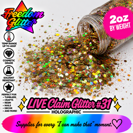 LIVE Claim Glitter #31