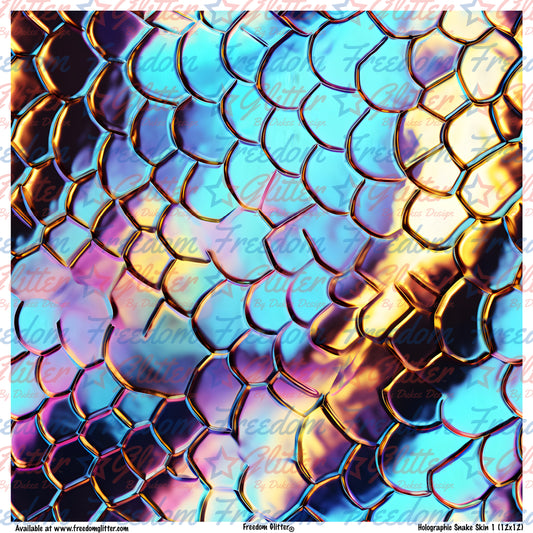 Holographic Snake Skin 1