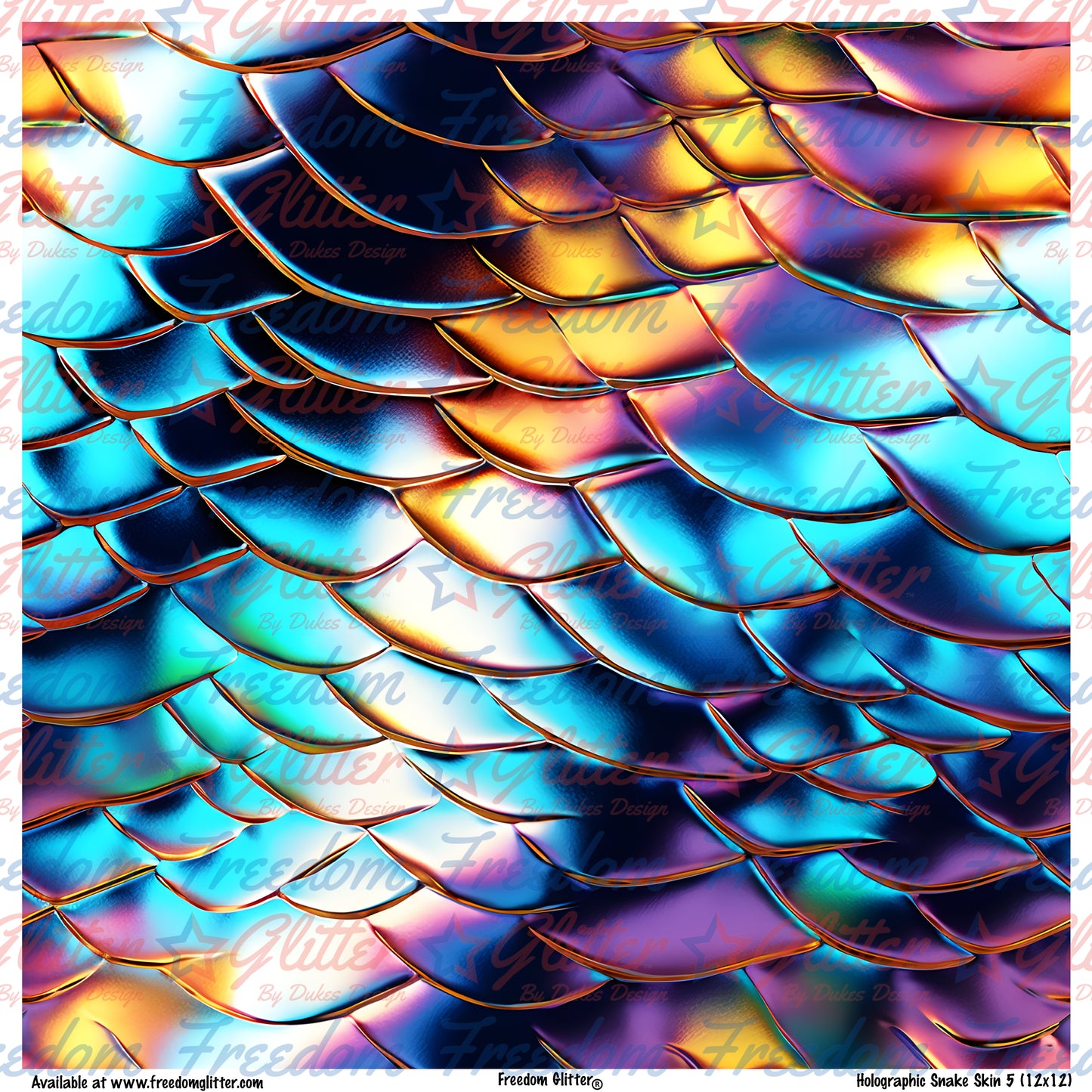 Holographic Snake Skin 5