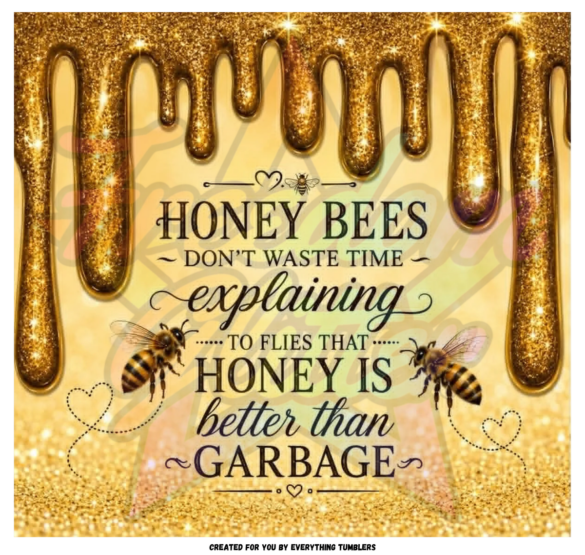 Honey Bees (Printed Vinyl)