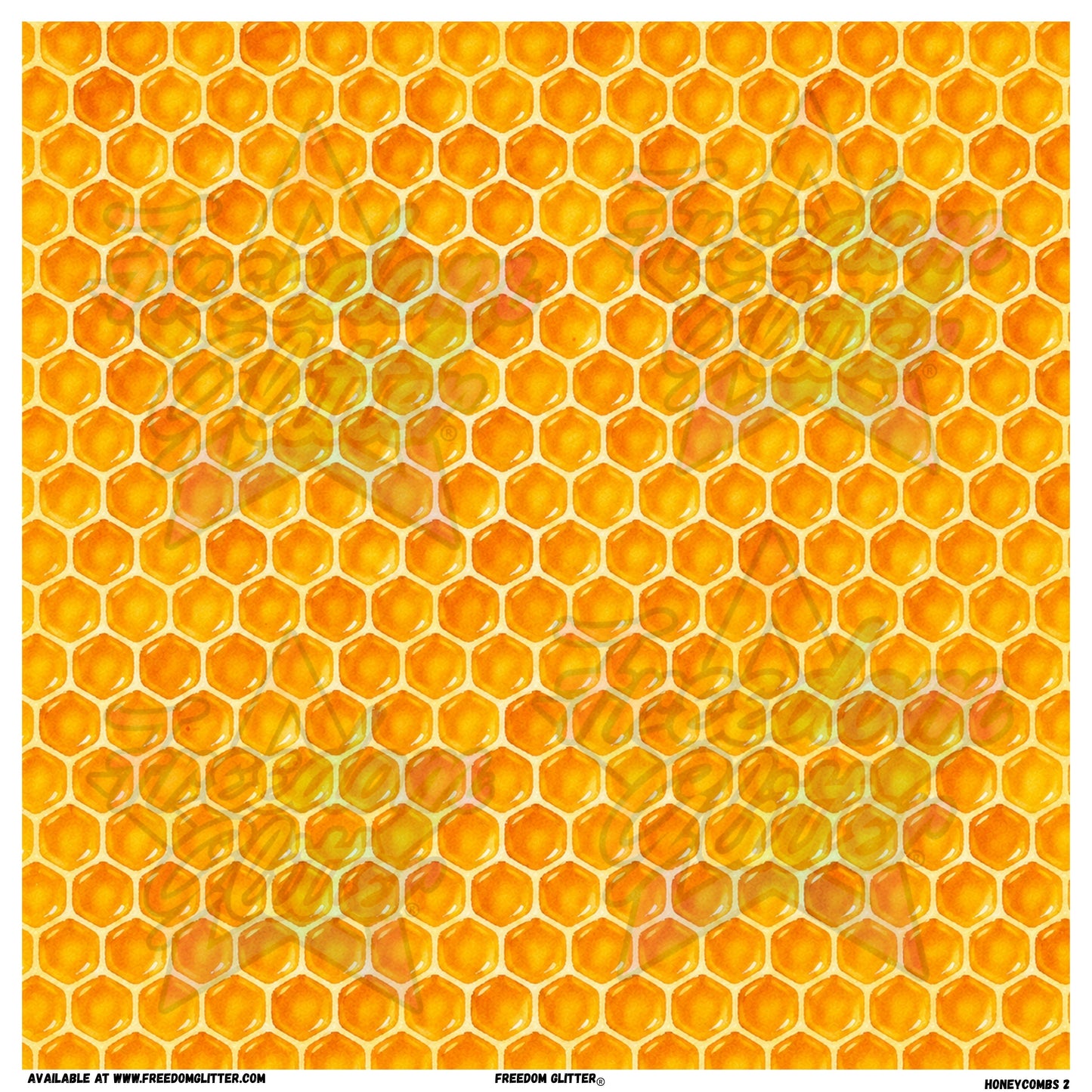 Honeycombs 2 (Printed Vinyl)