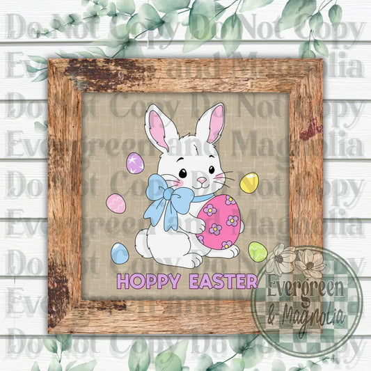 Hoppy easter bunny