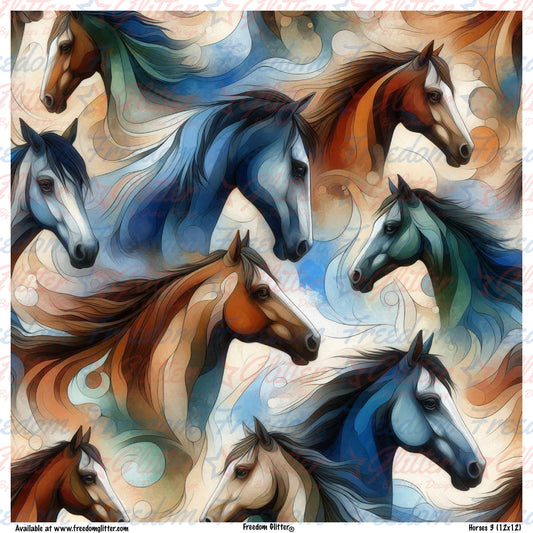 Horses 3 (Printed Vinyl)