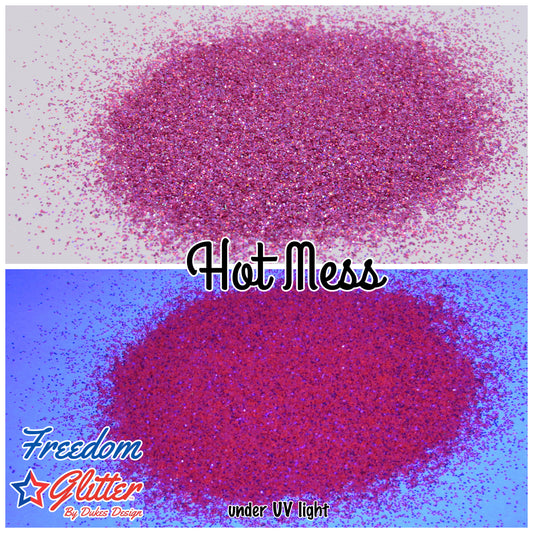 Hot Mess (Holographic/Fluorescent Glitter)