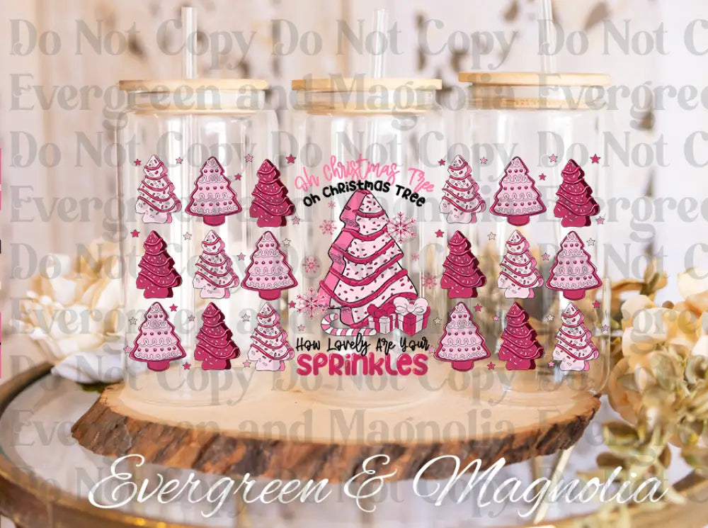 How lovely are your sprinkles pink trees