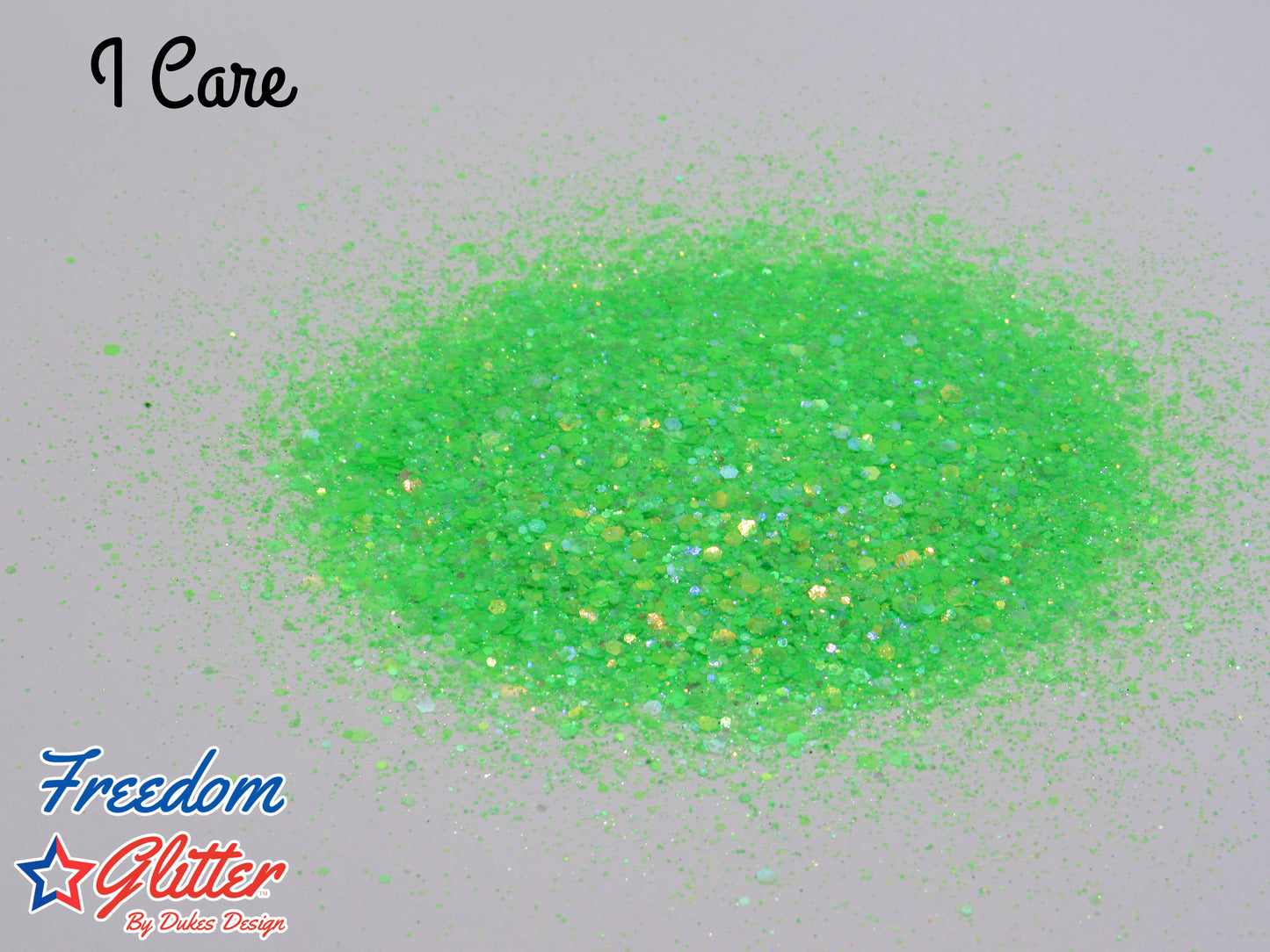 I Care (Iridescent Glitter)