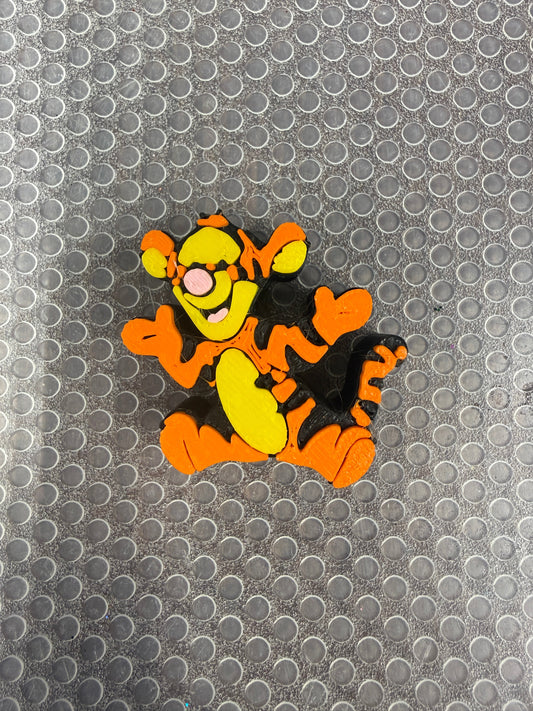 Orange Jumping Straw Topper