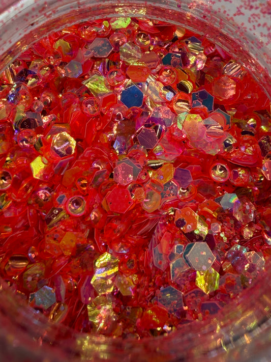 The Weekly Stir (Exclusive Mix Glitter) - 5.18.26 Coral Glow Mix