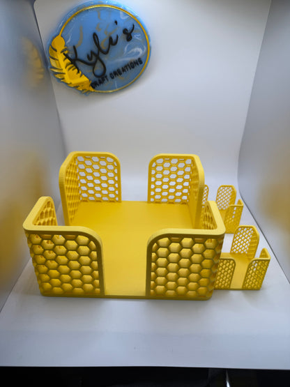 Napkin Holder with salt and pepper slots