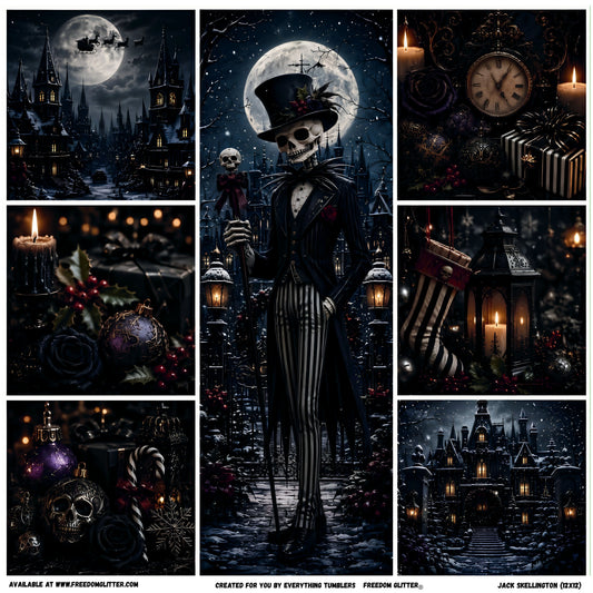 Mixed Image Sheet - Jack Skellington (Printed Vinyl)