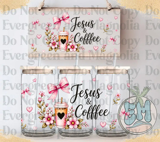 Jesus and coffee bows