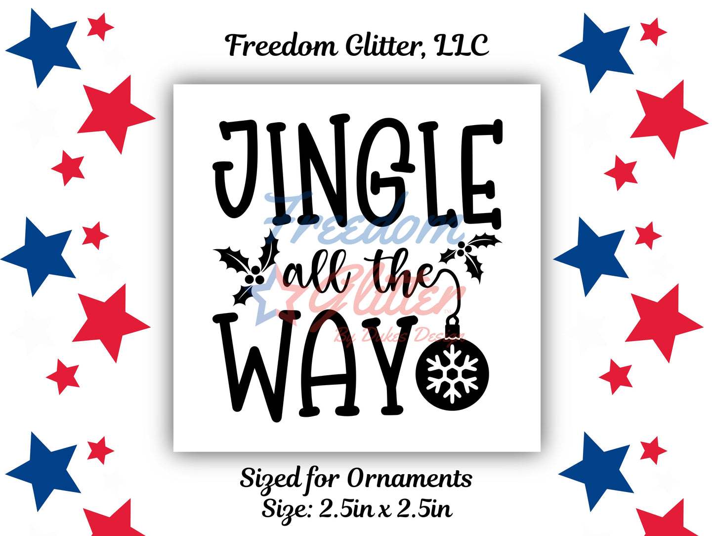 Holiday Ornament UVDTFs (UVDTF)