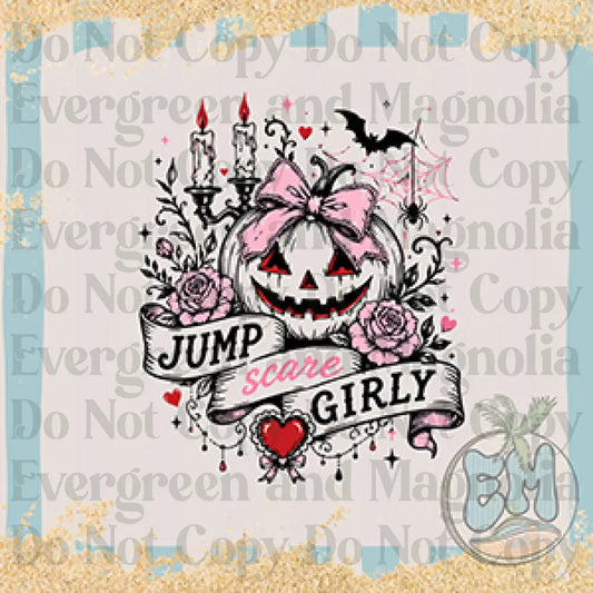 Jump scare girly