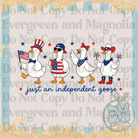 Independent goose