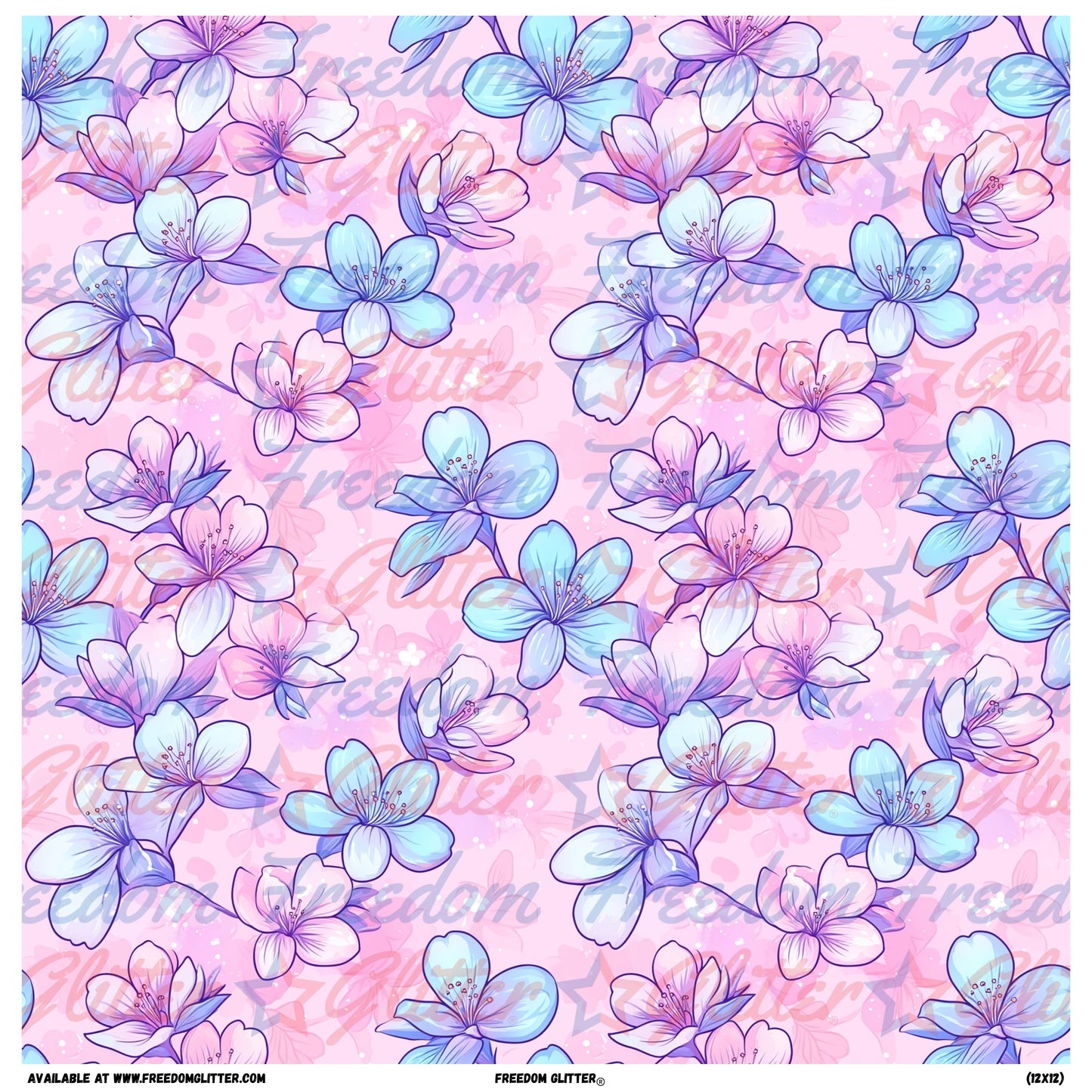 Kawaii Floral 7 (Printed Vinyl)