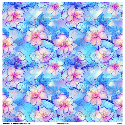 Kawaii Floral 8 (Printed Vinyl)