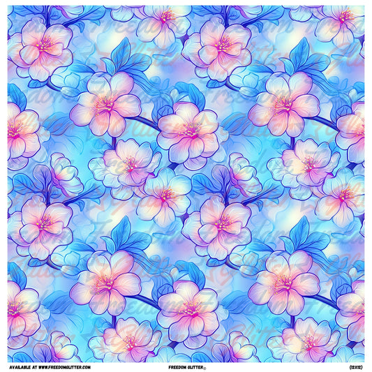Kawaii Floral 8 (Printed Vinyl)
