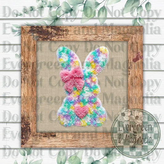 Latch hook easter bunny 1