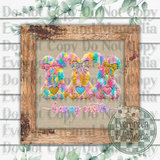 Latch hook easter bunny 4