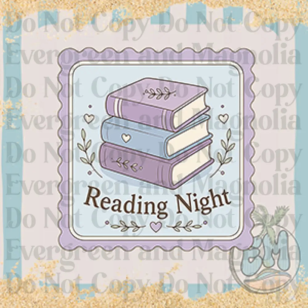 Late night reading night
