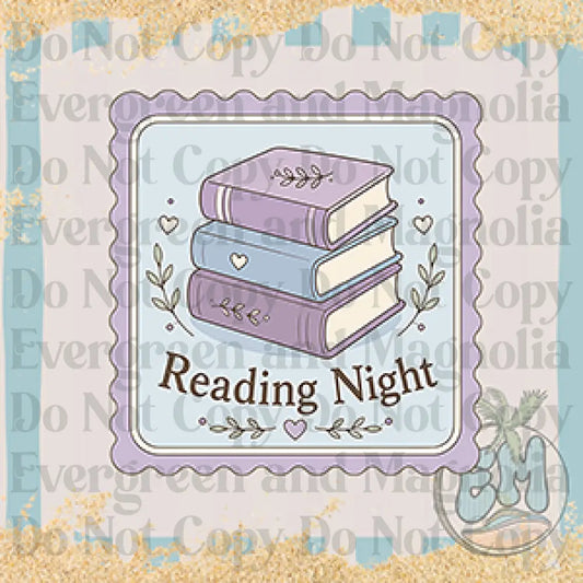Late night reading night
