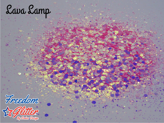 Lava Lamp (Metallic/Iridescent Glitter)