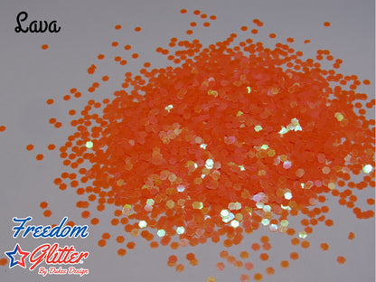 Lava (Glow Glitter)
