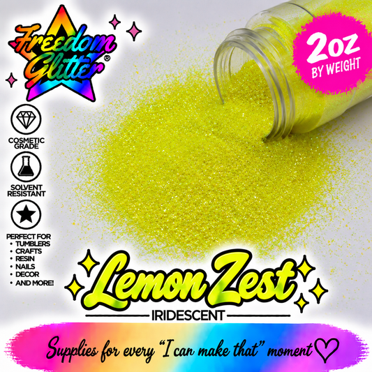 Lemon Zest (Iridescent Glitter)
