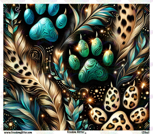 Leopard & Paw Prints (Printed Vinyl)