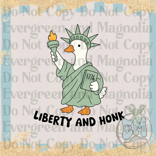 Liberty and honk