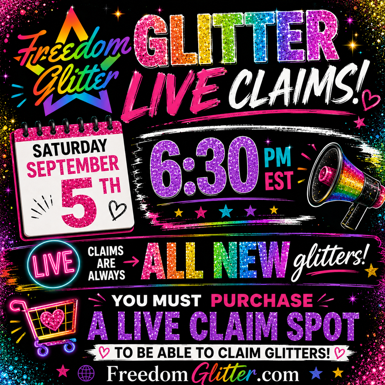 LIVE Claim Spots for 9/5
