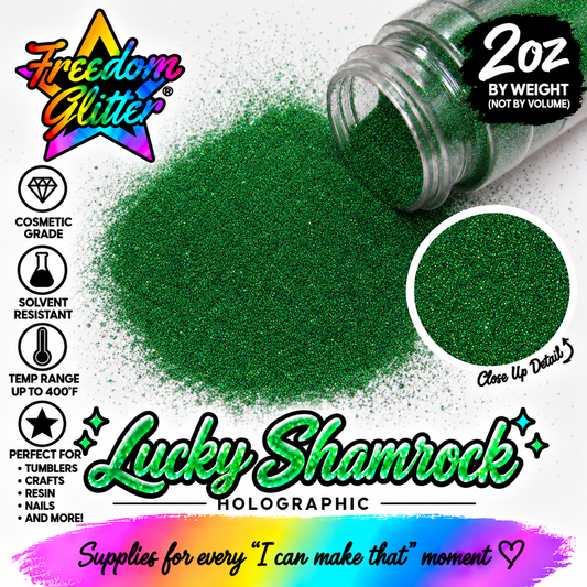 Lucky Shamrock (Holographic)