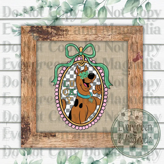 Lucky Scooby Frame