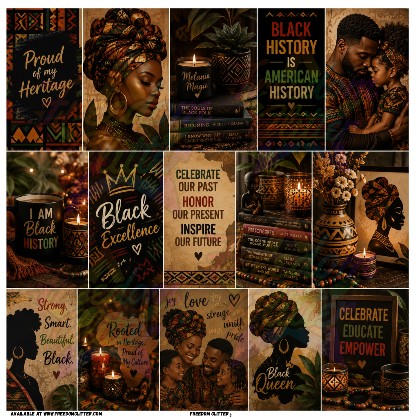 Mixed Image - African American Heritage 1 (Printed Vinyl)