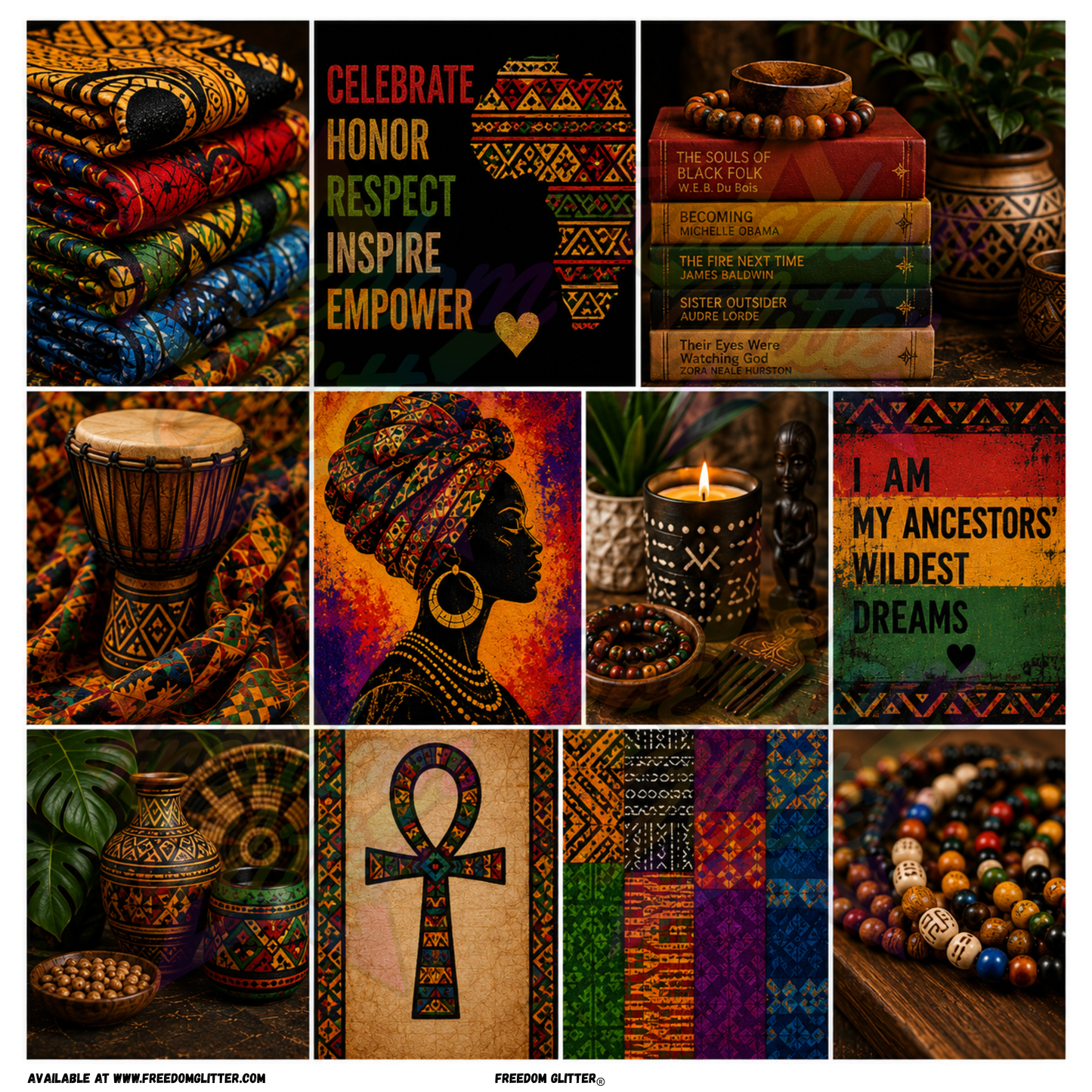 Mixed Image - African American Heritage 3 (Printed Vinyl)