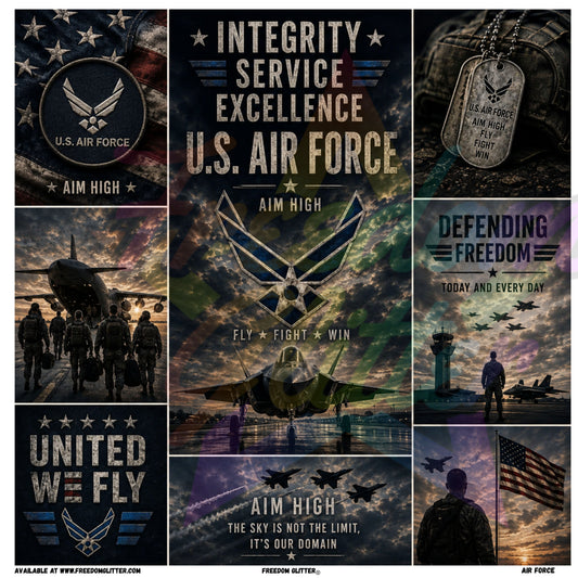Mixed Image - Air Force (Printed Vinyl)