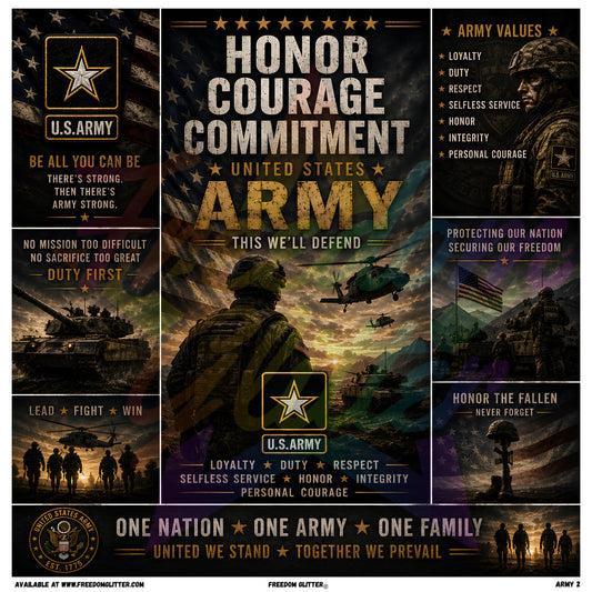 Mixed Image - Army 2 (Printed Vinyl)