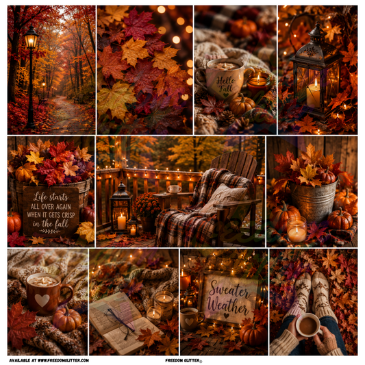 Mixed Image - Cozy Fall 2 (Printed Vinyl)
