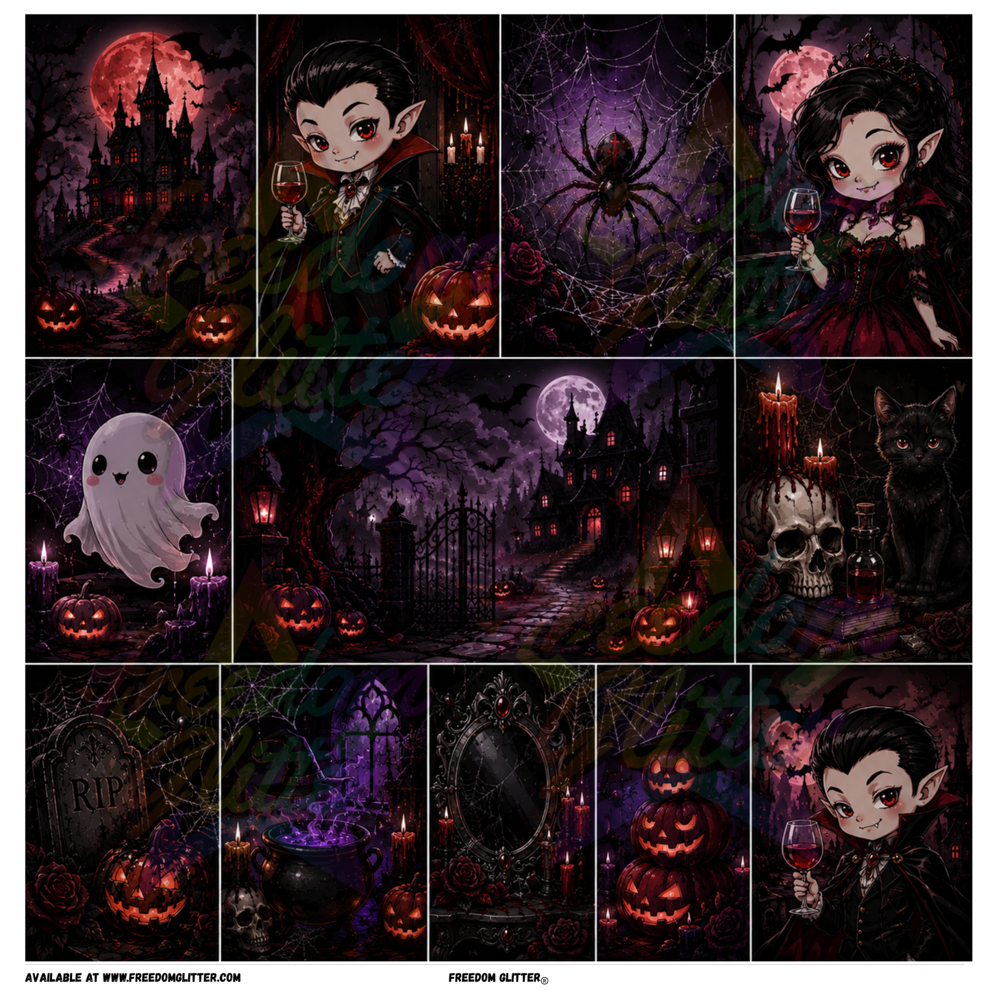 Mixed Image - Cute Vampires 2 (Printed Vinyl)
