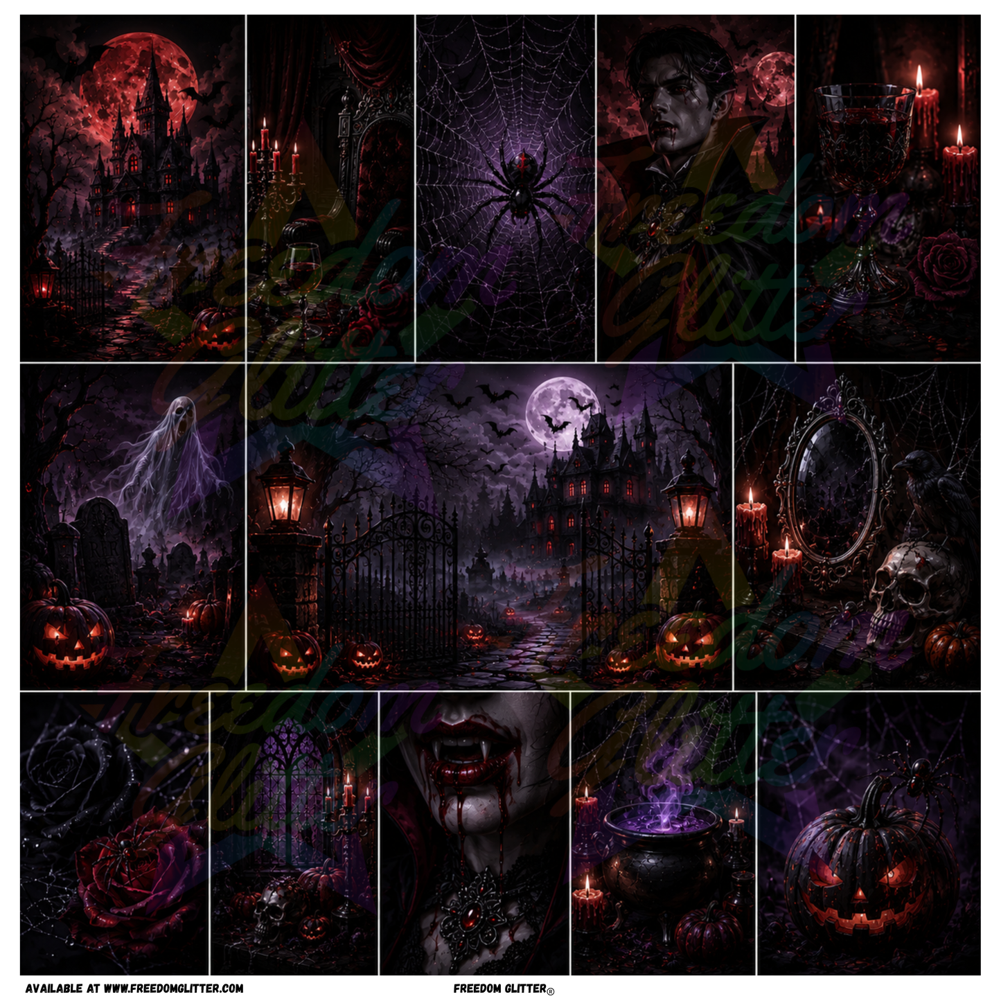 Mixed Image - Dark Vampires 2 (Printed Vinyl)