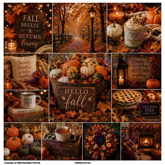 Mixed Image - Fall (Printed Vinyl)