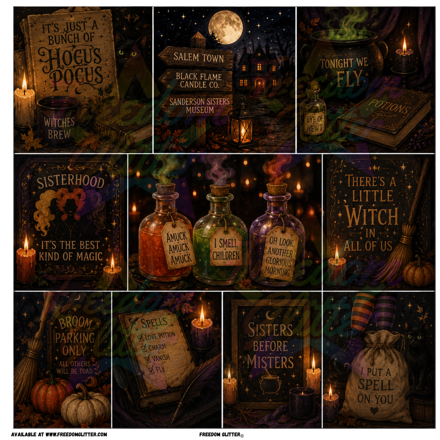 Mixed Image - Hocus Pocus (Printed Vinyl)