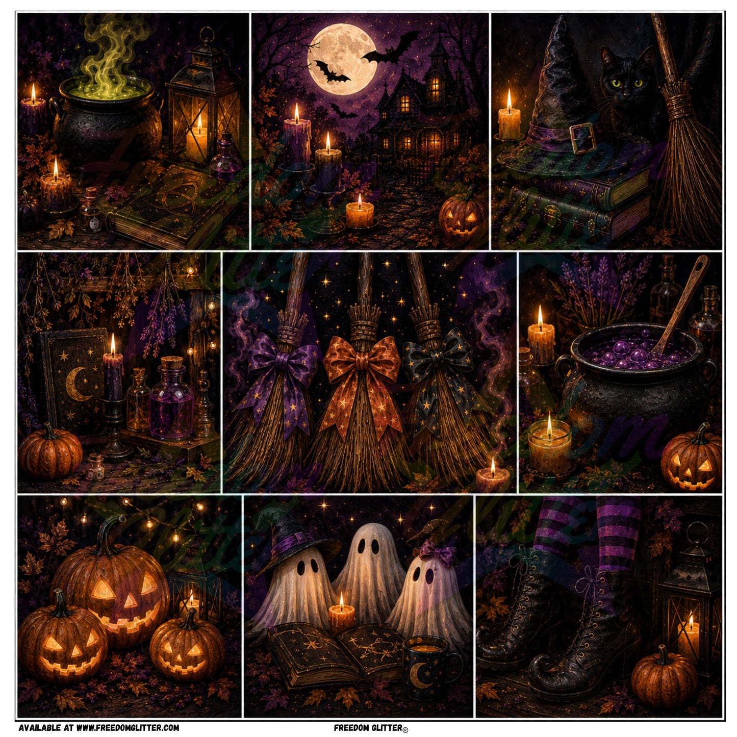 Mixed Image - Spooky Halloween 1 (Printed Vinyl)