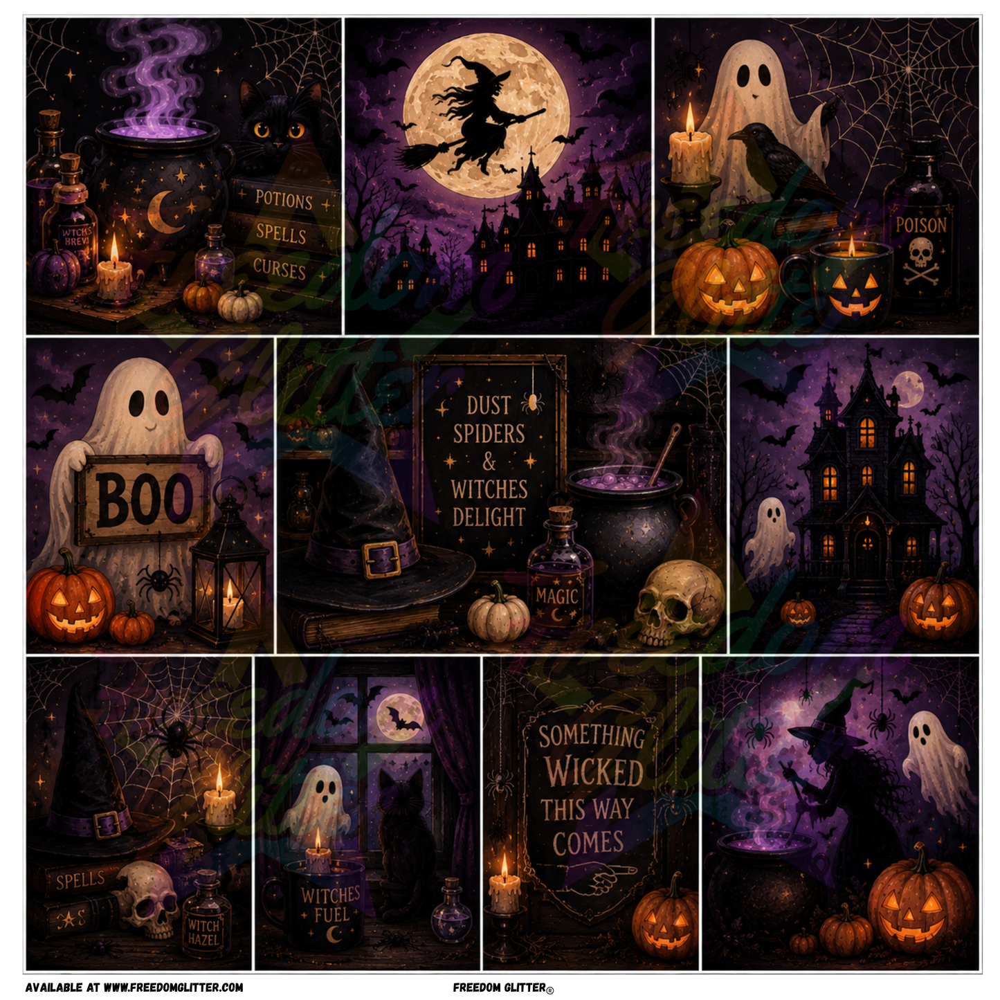 Mixed Image - Spooky Halloween 2 (Printed Vinyl)