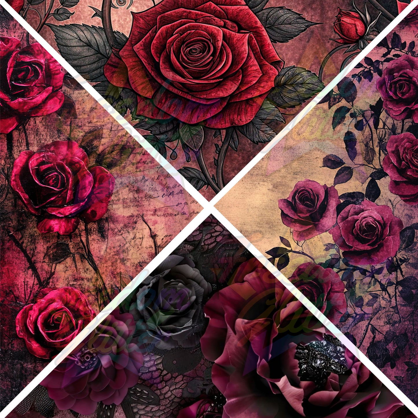 Mixed Triangles - Dark Romance 2 (Printed Vinyl)