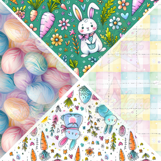 Mixed Triangles - Easter 2 (Printed Vinyl)