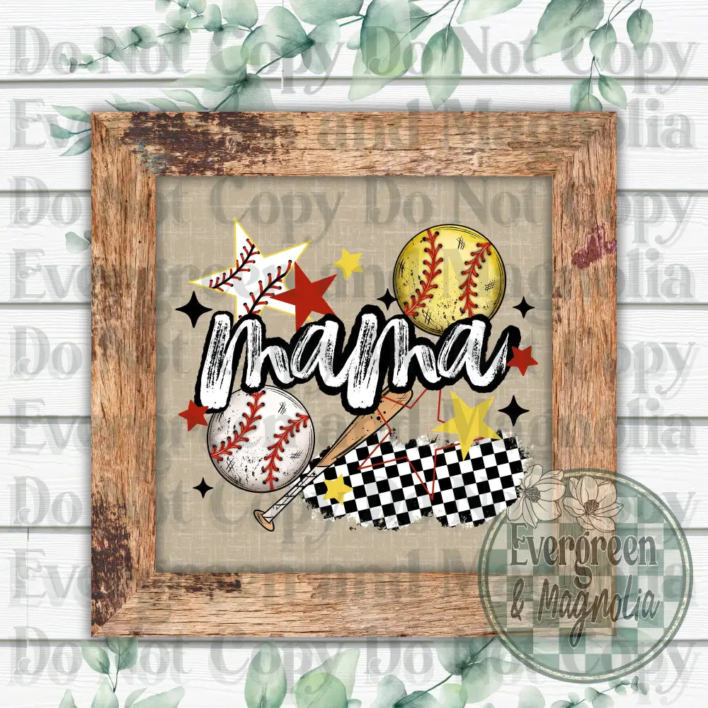 Softball & baseball mama
