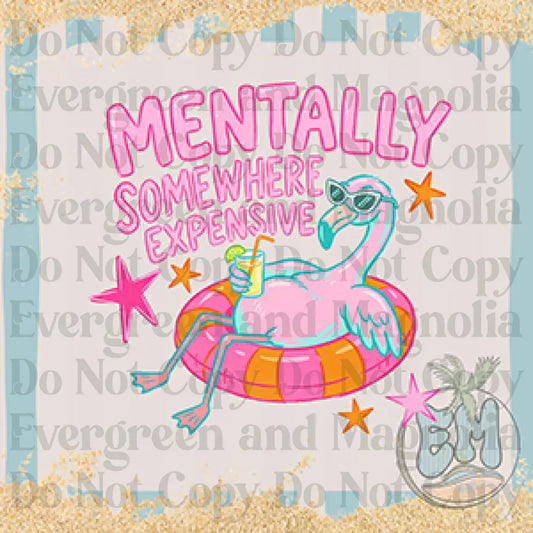 Mentally somewhere expensive flamingo