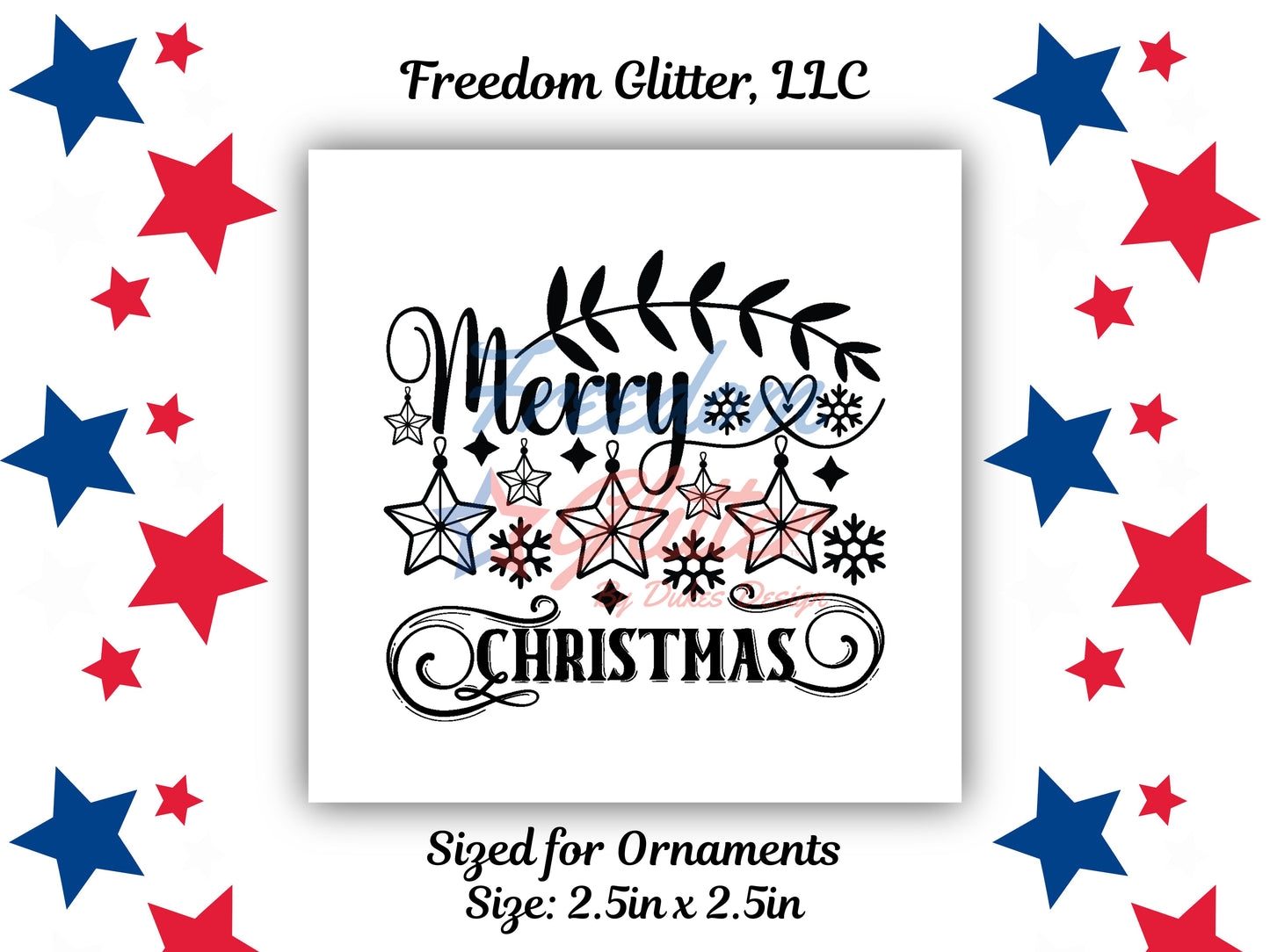 Holiday Ornament UVDTFs (UVDTF)